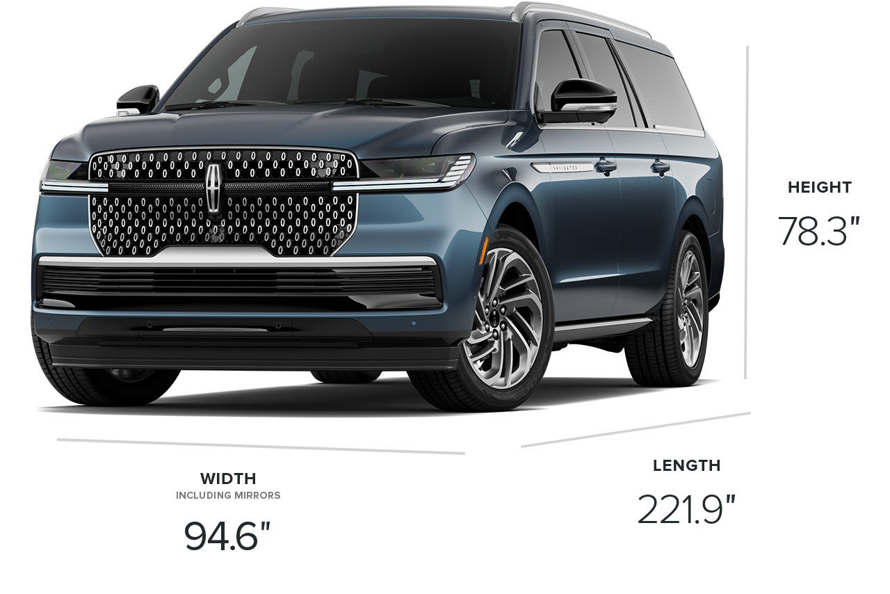 El exterior del modelo Lincoln Navigator® Reserve L 2027