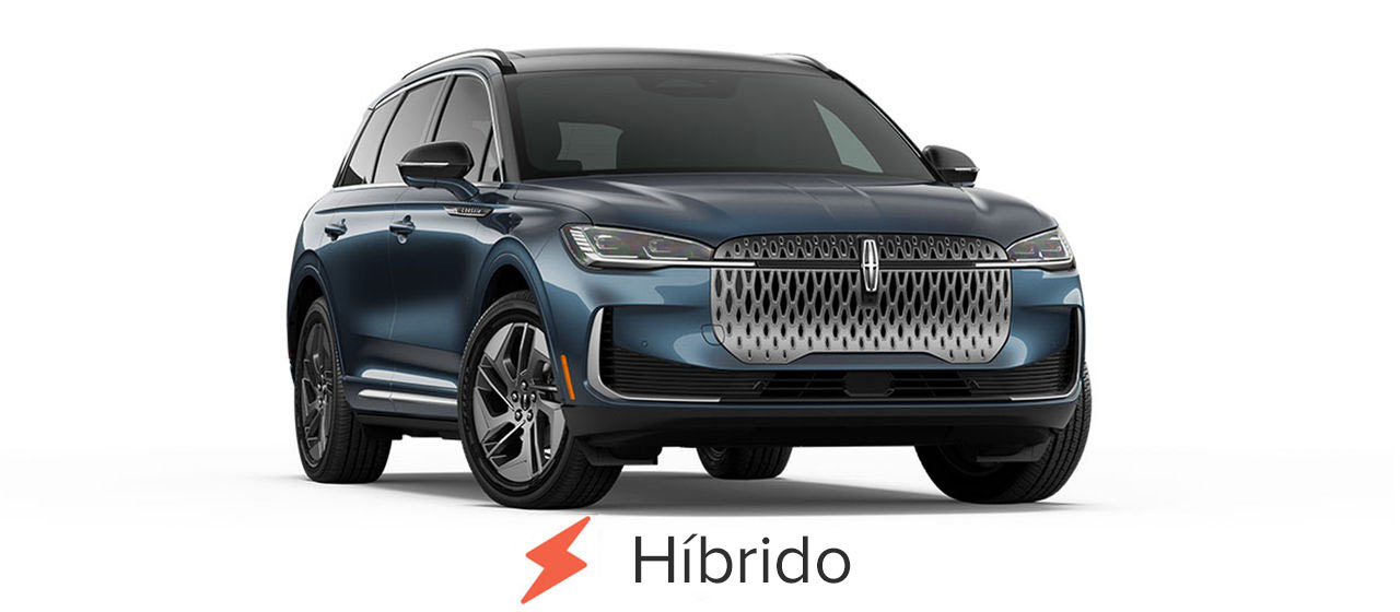 La Lincoln Corsair® Hybrid / Hybrid 2027 en color exterior azul nocturno metalizado transparente