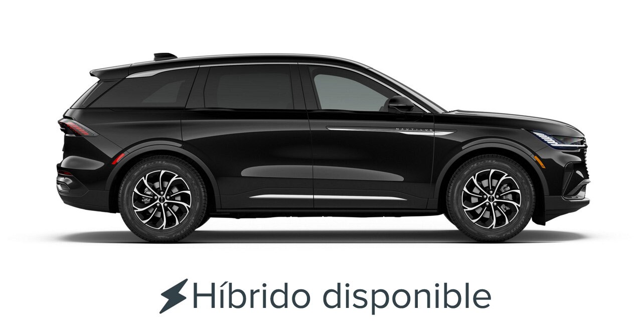 Se muestra una Lincoln Nautilus® 2026 con color exterior en negro infinito