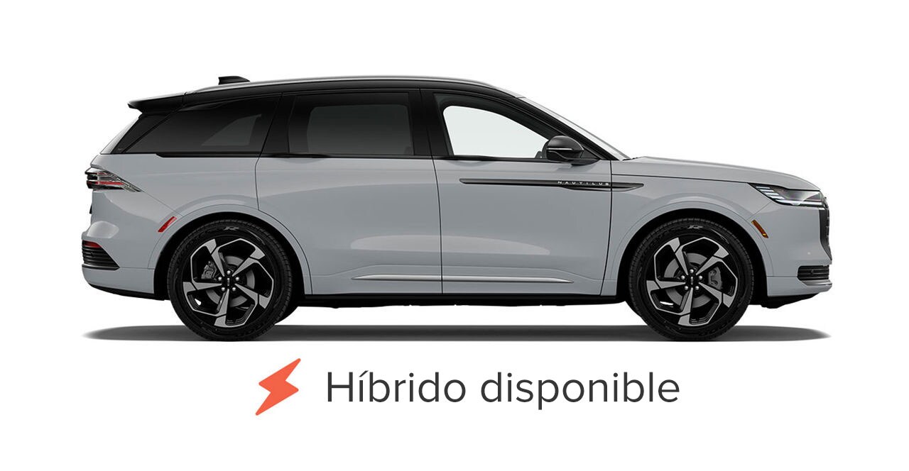 La Lincoln Nautilus® 2027 en color exterior materia gris metalizado transparente