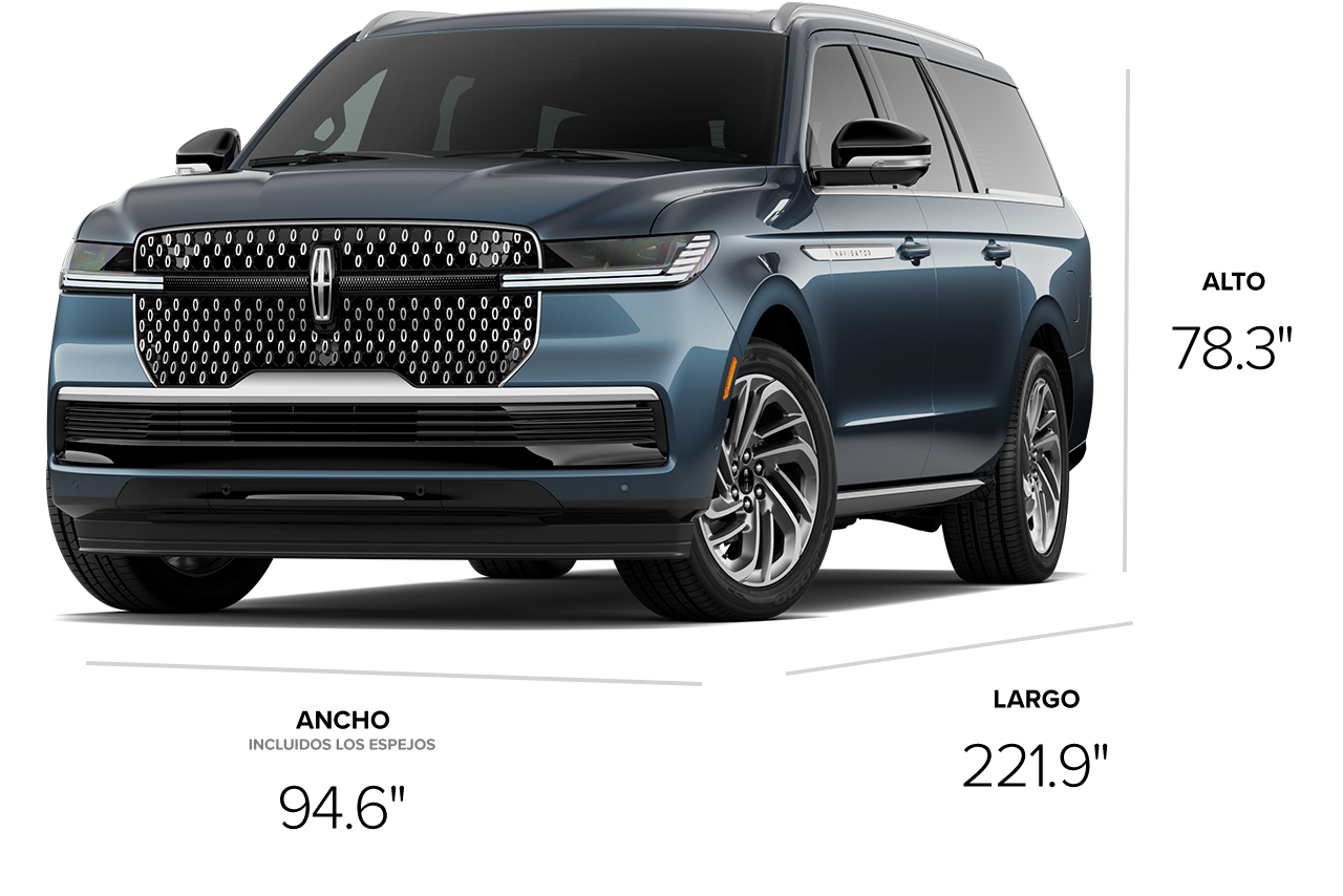 El exterior del modelo Lincoln Navigator® Reserve L 2027