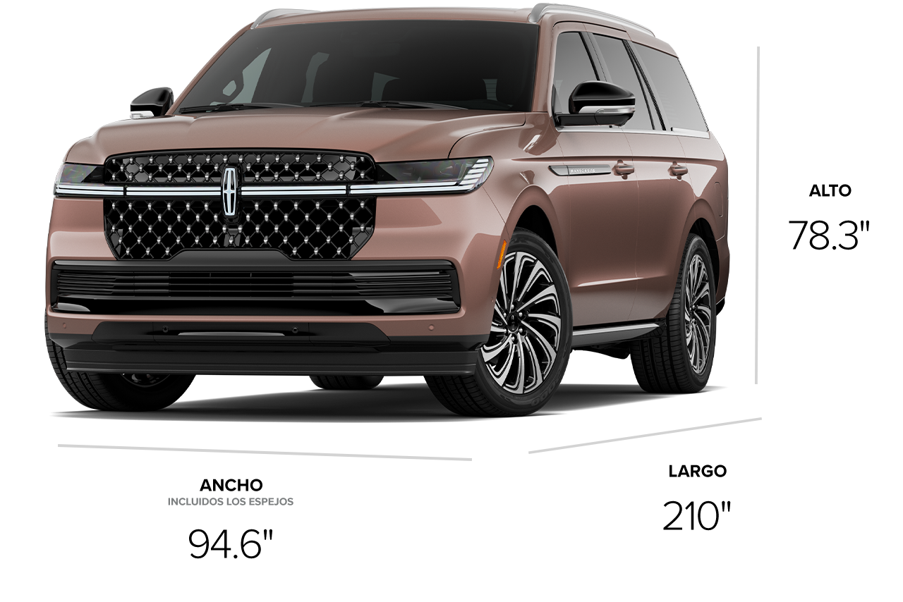El exterior del modelo Lincoln Navigator® Black Label™ 2027