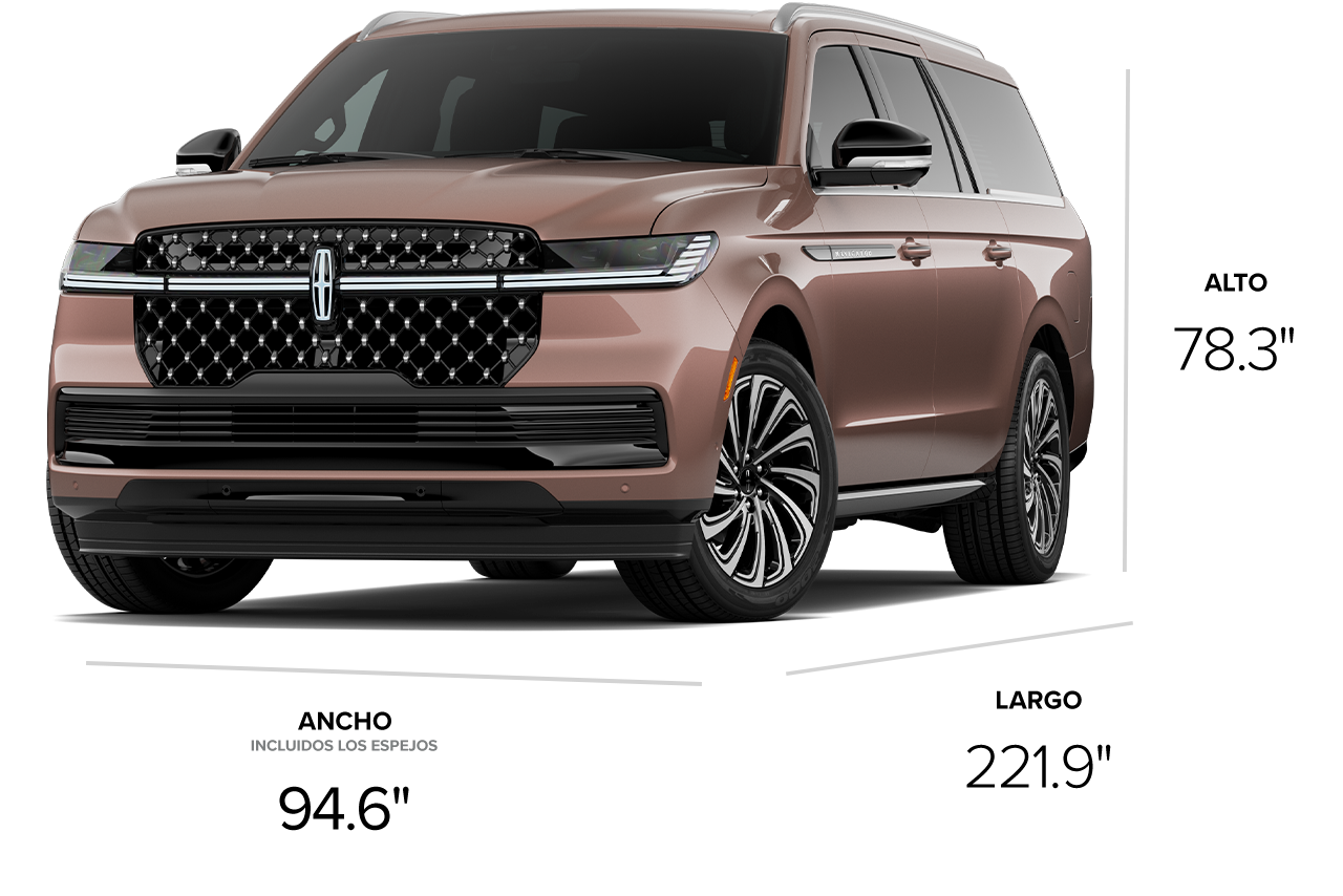 El exterior del modelo Lincoln Navigator® Black Label™ L 2027