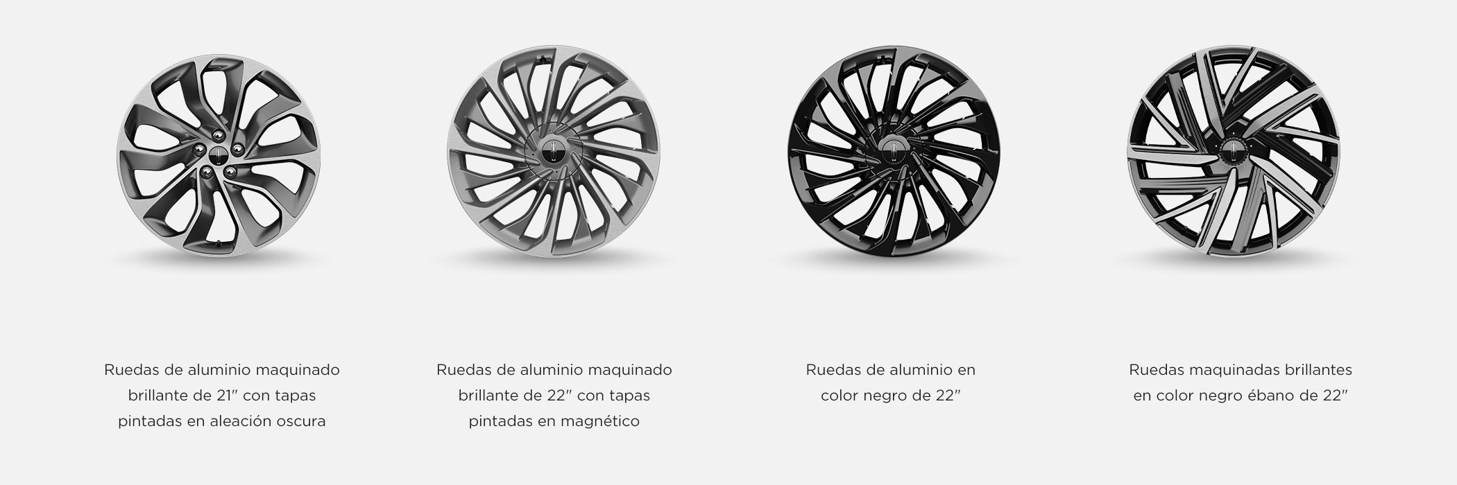 Las opciones de ruedas del modelo Lincoln Aviator® Reserve 2027