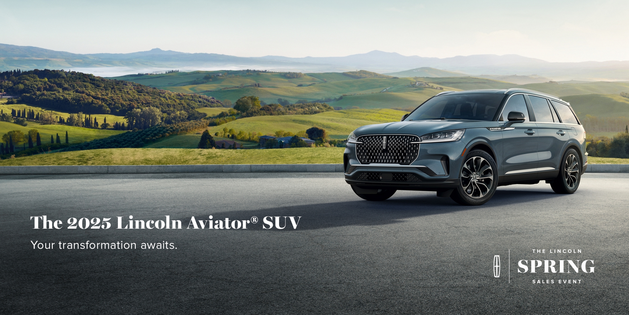El Evento de Primavera de Lincoln. La SUV Lincoln Aviator 2025. La transformación te espera.