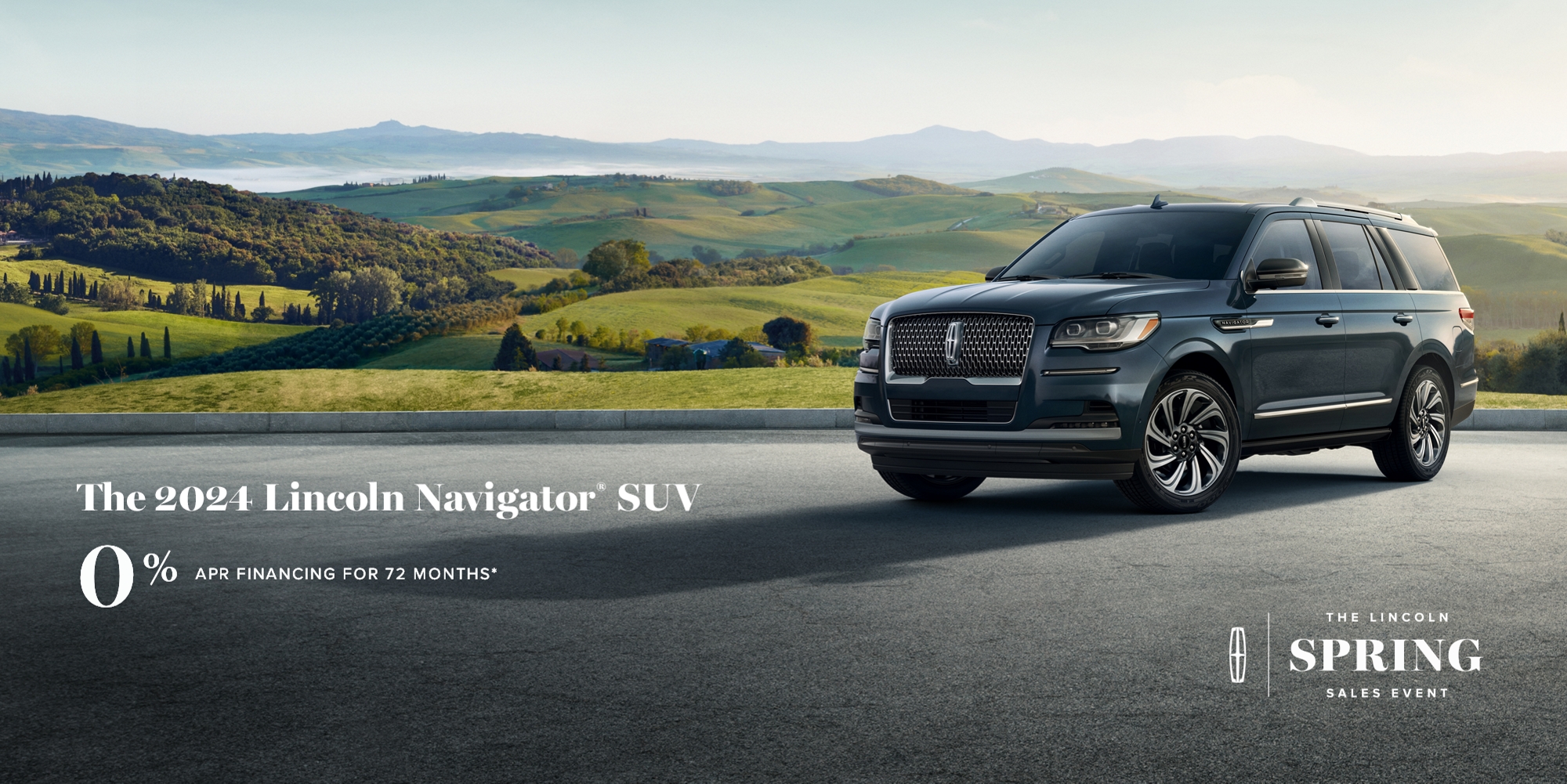 El Evento de Primavera de Lincoln. La SUV Lincoln Navigator 2024. Financiación del 0% TAE a 72 meses.